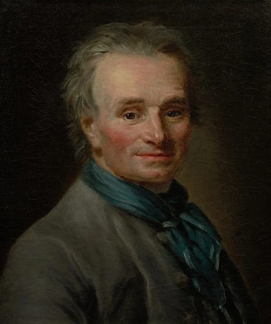 Portrait of Jean - Baptiste Lemoyne the Younger