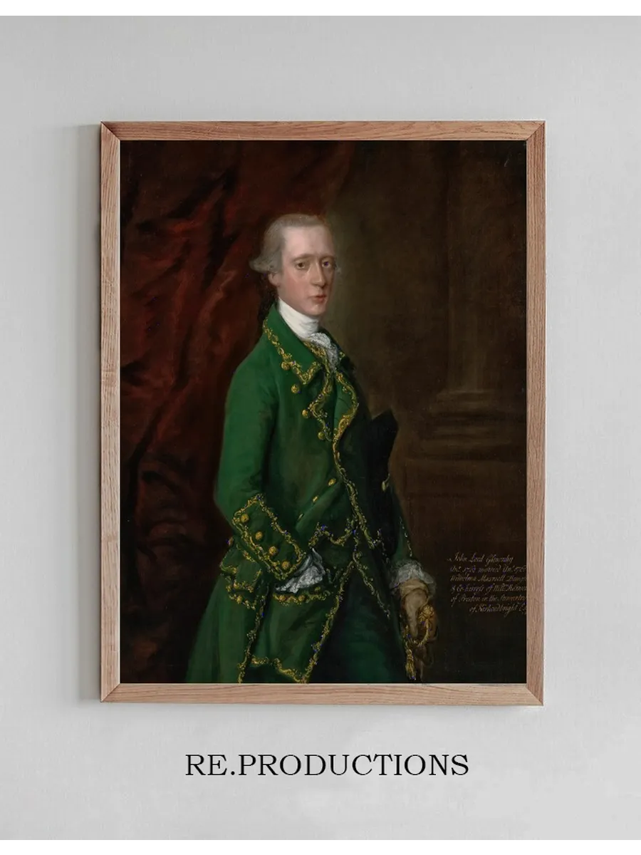 Portrait of John Campbell, Viscount Glenorchy (1738 - 1771)