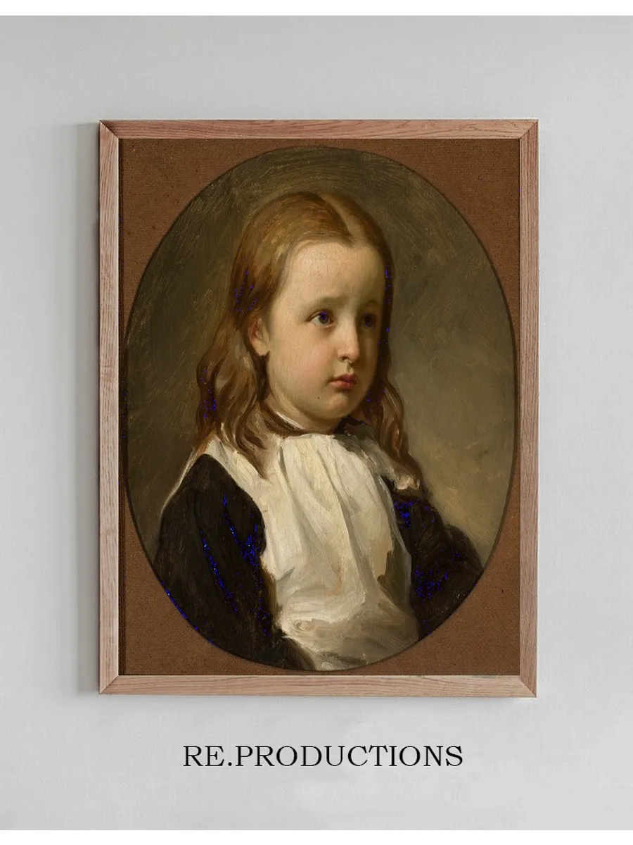 Portrait of Julia Simmler, Artist's Daughter