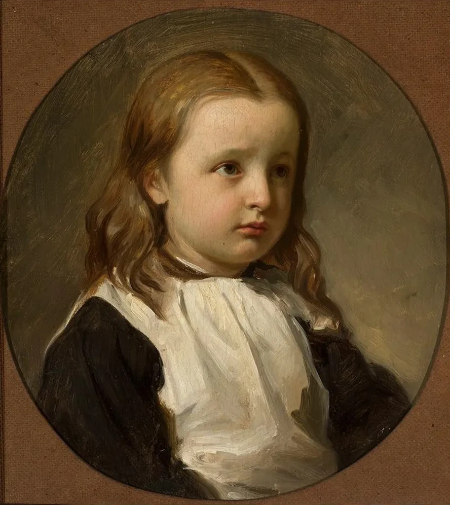 Portrait of Julia Simmler, Artist's Daughter