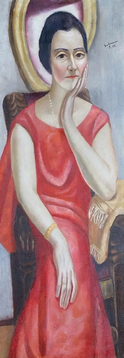 Portrait of K the von Porada
