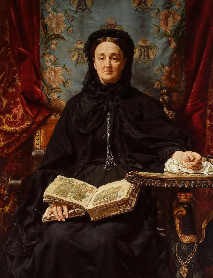 Portrait of Katarzyna Potocka N E Branicka (1825 1907), Wife of Adam