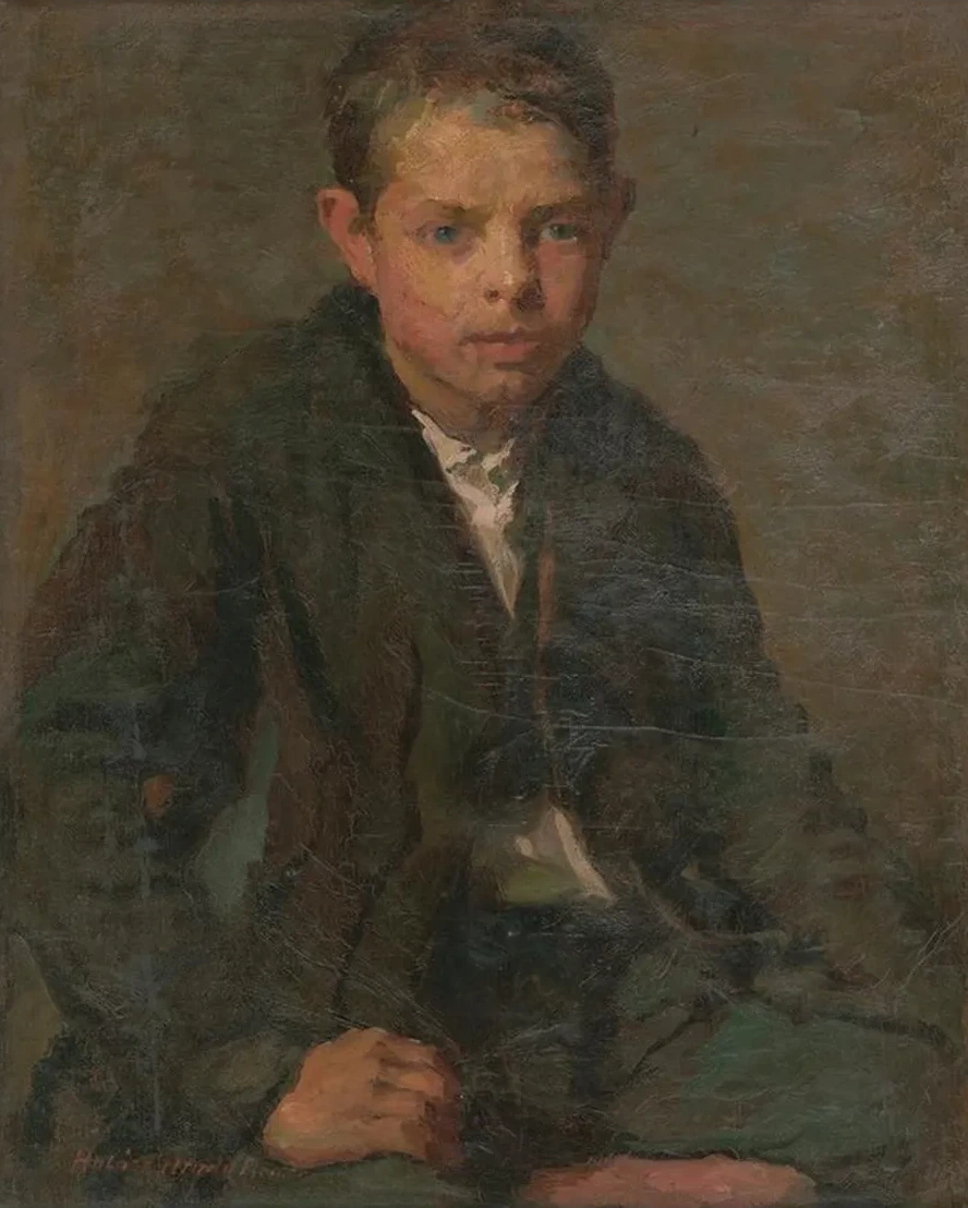 Portrait of Labourer Boy