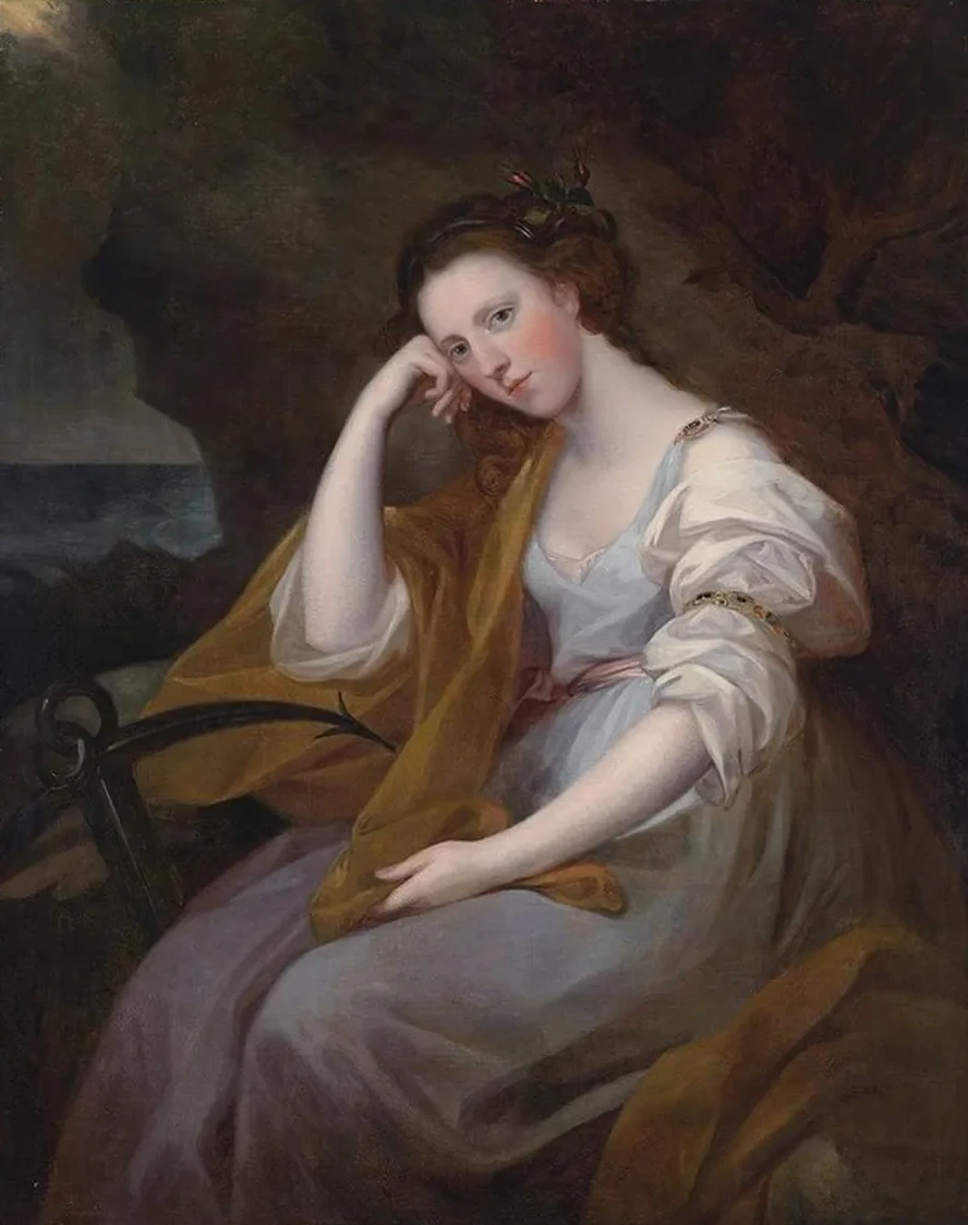 Portrait of Lady Louisa Leveson Gower as Spes (Goddess of Hope)