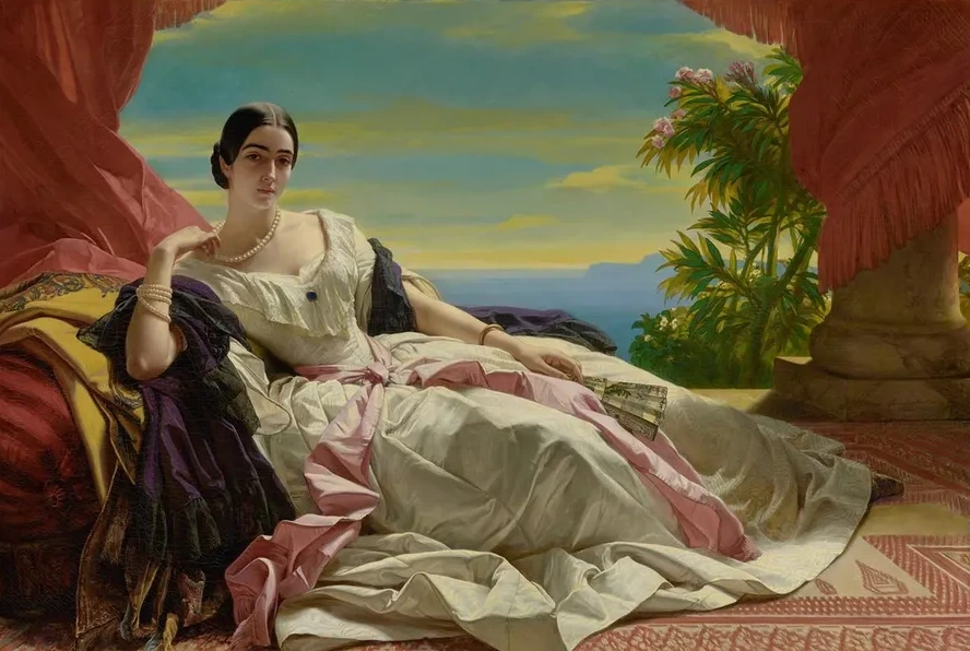 Portrait of Leonilla, Princess of Sayn - Wittgenstein - Sayn