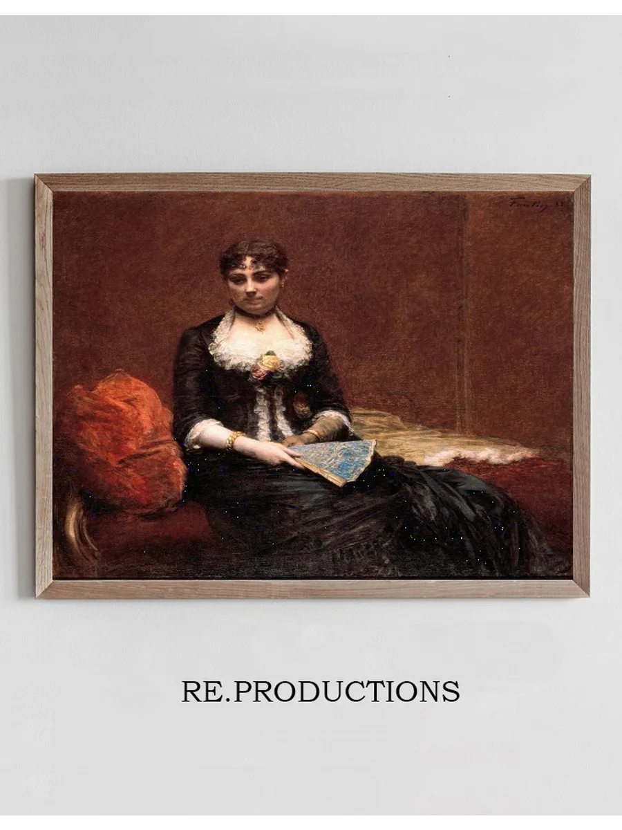Portrait of Madame L on Ma tre (Portrait de Madame L on Ma tre)