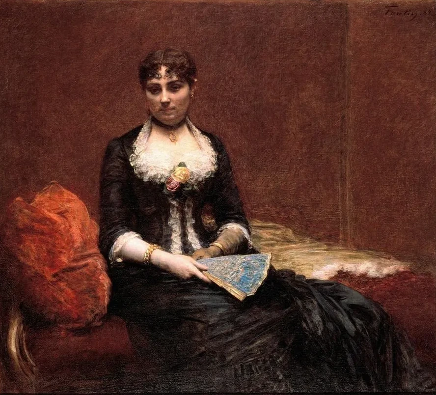 Portrait of Madame L on Ma tre (Portrait de Madame L on Ma tre)