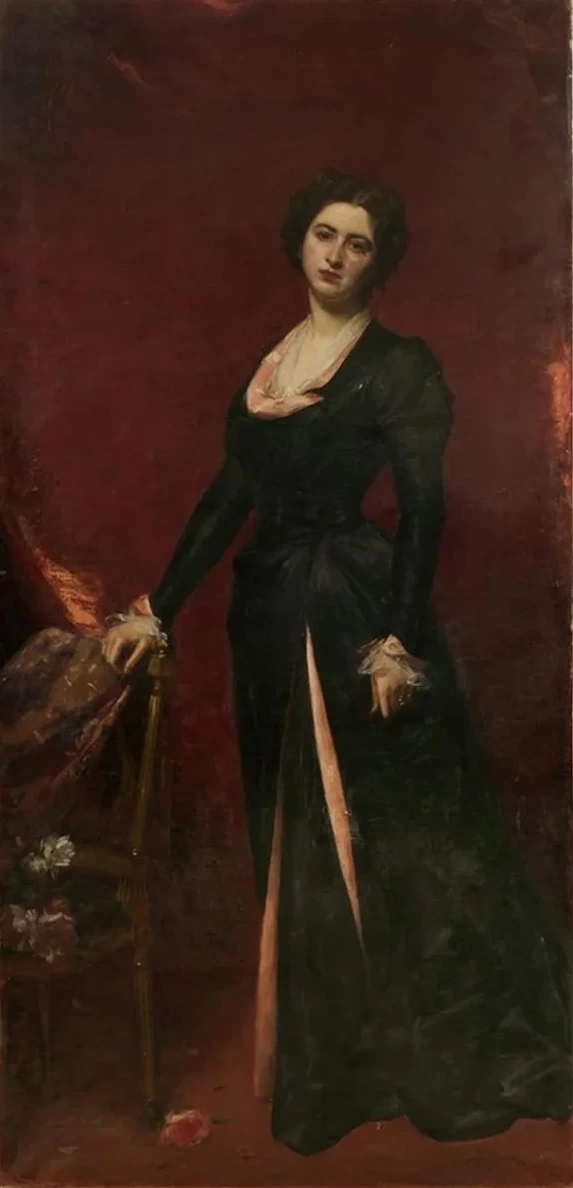 Portrait of Mar a Reyna de Fern ndez Blanco