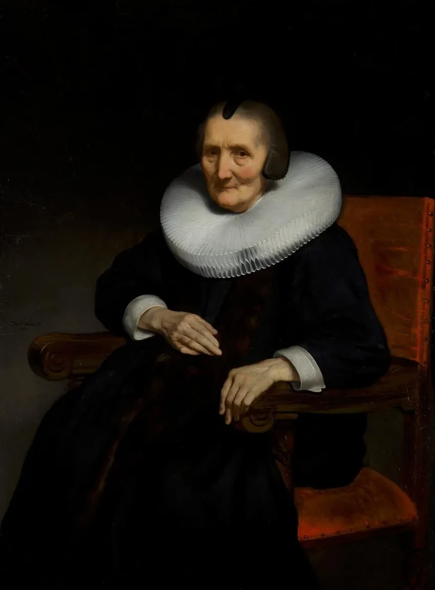 Portrait of Margaretha de Geer (1583 - 1672)