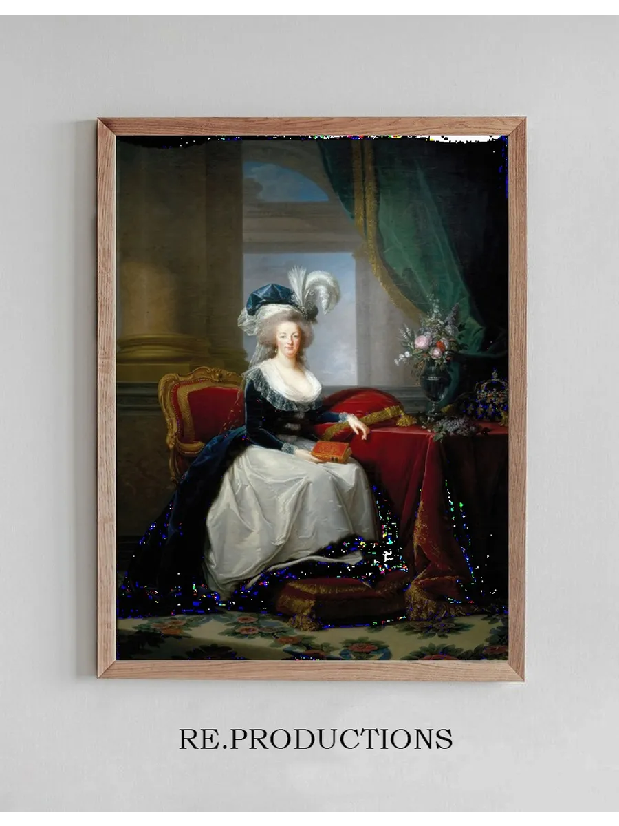 Portrait of Marie Antoinette, Queen of France