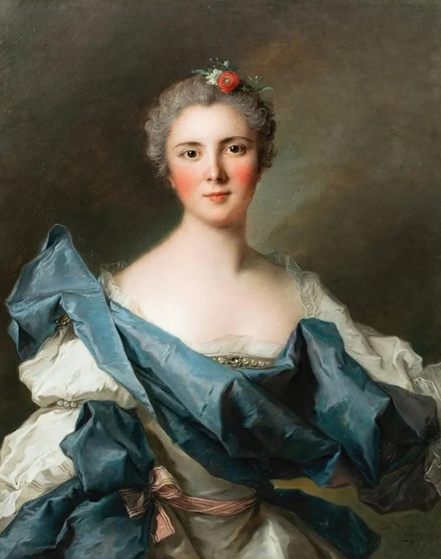 Portrait of Marie Henriette de Polastron, Comtesse D Andlau (c. 1716 - 1792)