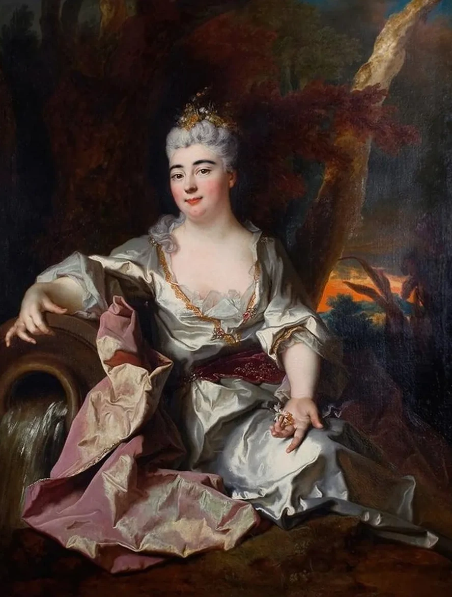 Portrait of Marie Louise Lisabeth D Orl Ans Duchess of Berry (1695 - 1719)