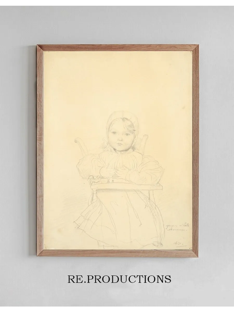 Portrait of Marie Marcotte at the Age of SixteenMonths