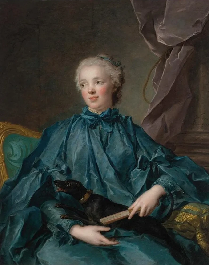 Portrait of Marie Rose Larlan de Rochefort, Marquise de N tumi res (1719 - 1785)