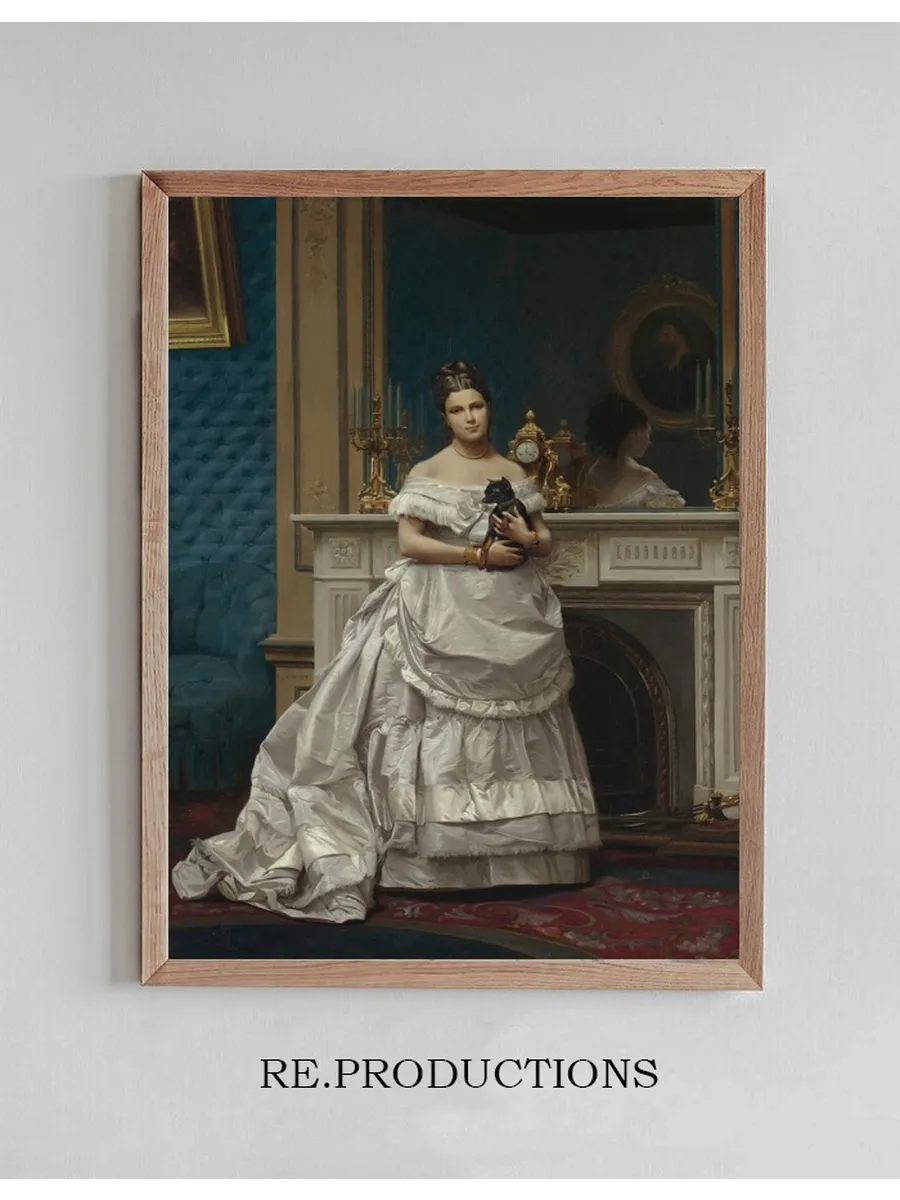 Portrait of Marie - Anne d Escoubleau de Sourdis, Madame Charles - Joachim Lef vre (1853 - 1938)