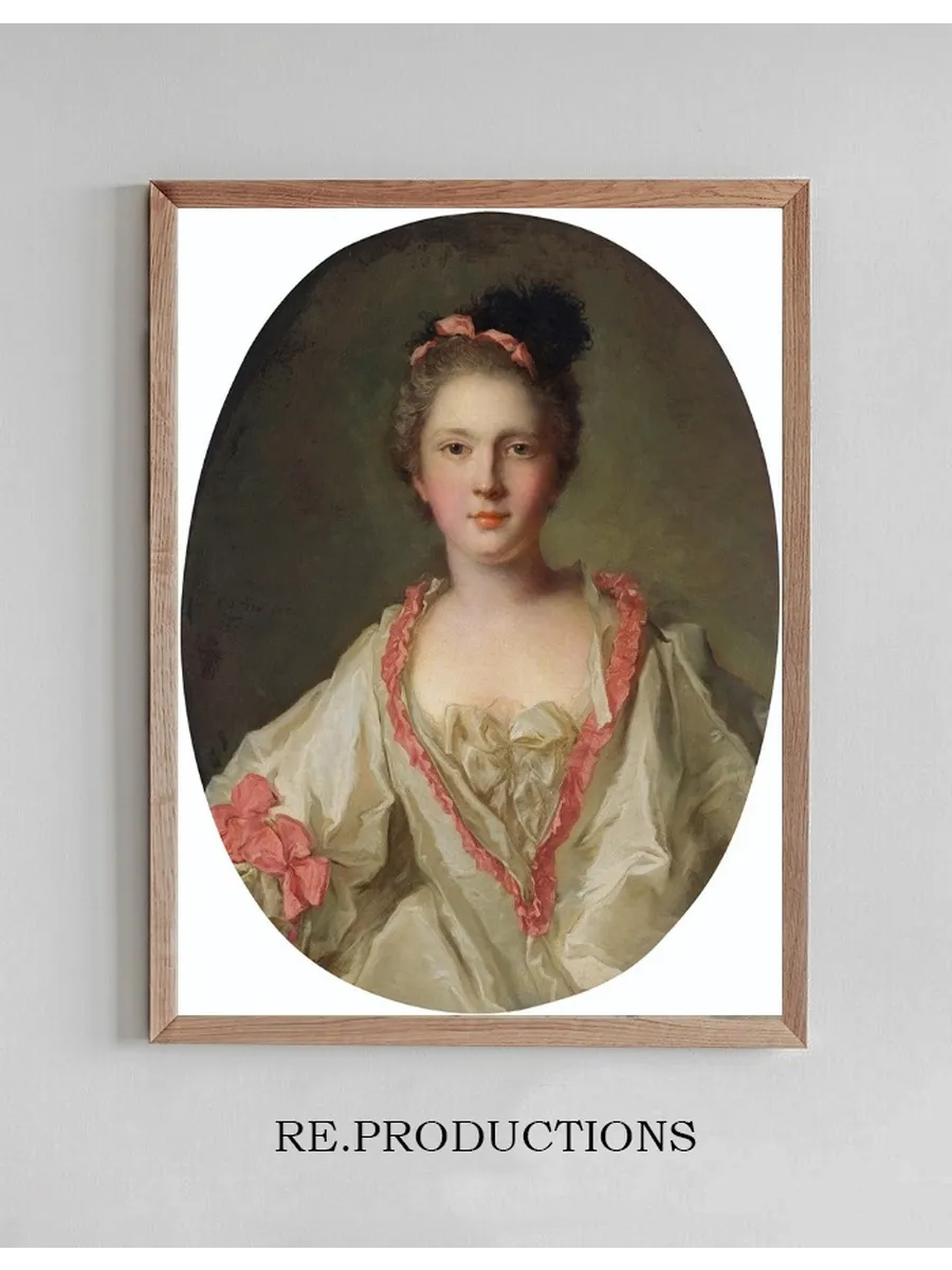 Portrait of Marie - Th r se Geoffrin (1715 - 1791), Marquise de la Fert - Imbault