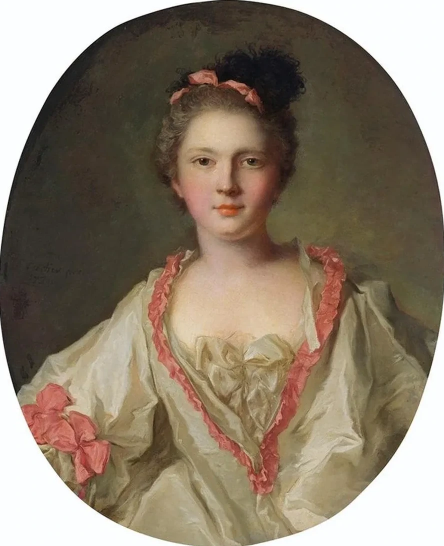 Portrait of Marie - Th r se Geoffrin (1715 - 1791), Marquise de la Fert - Imbault