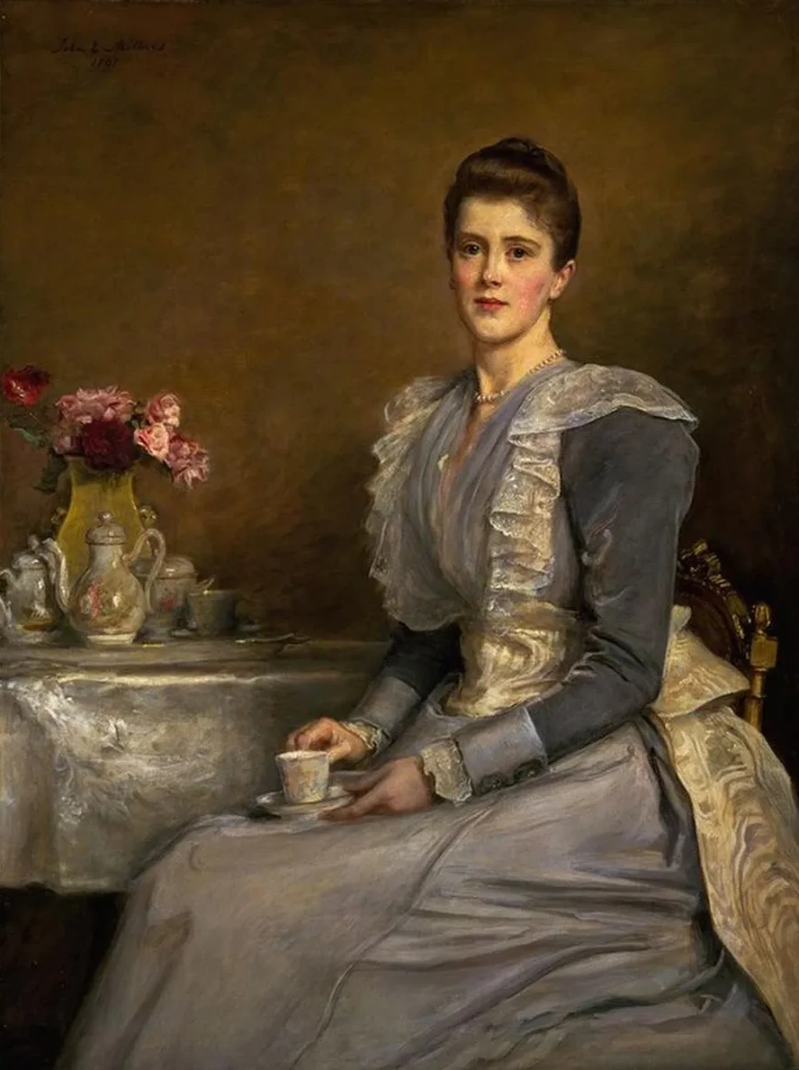 Portrait of Mary Endicott (d.1957), Mrs Joseph Chamberlain