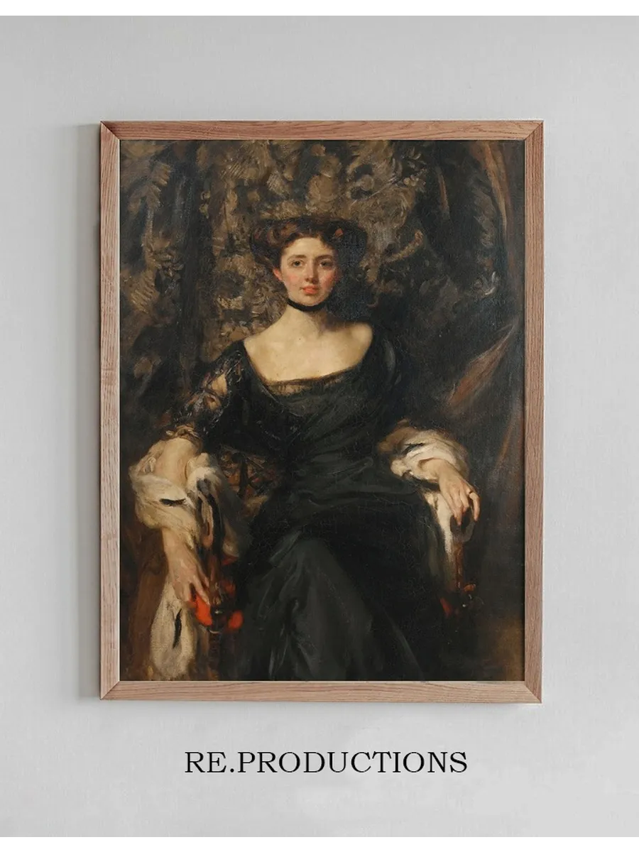 Portrait of Miss Aline Henderson (Mrs J.T. Wigan)