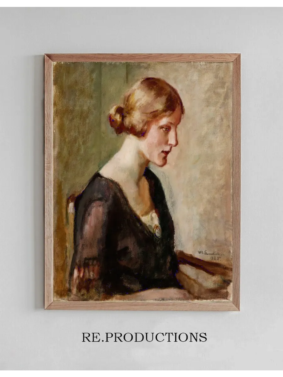 Portrait of Miss Barbara Lagerborg