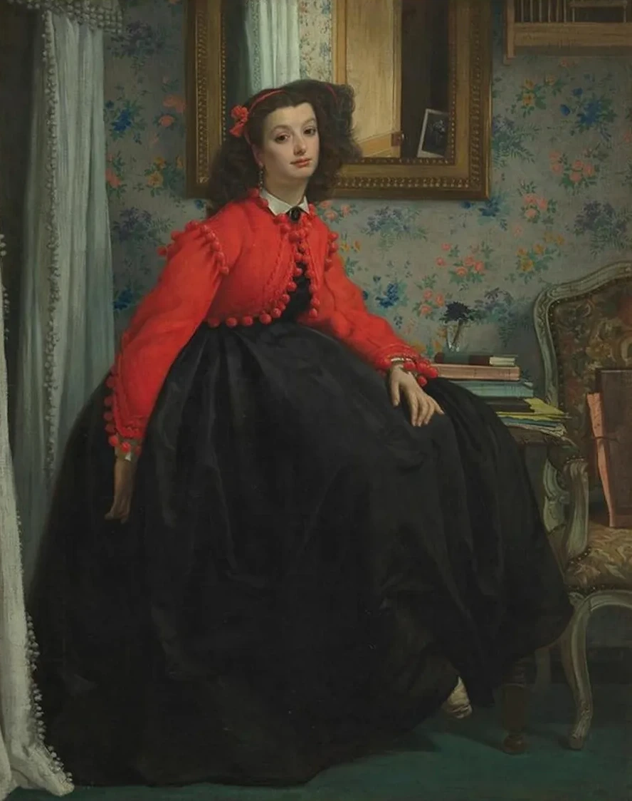 Portrait of Miss L. L