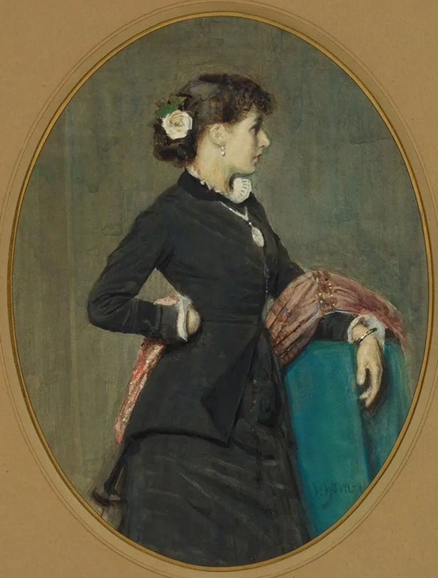 Portrait of Miss Nystr m
