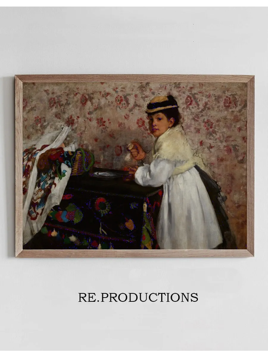 Portrait of Mlle. Hortense Valpin on