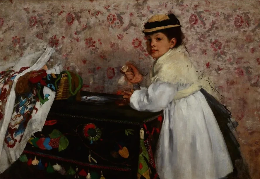 Portrait of Mlle. Hortense Valpin on