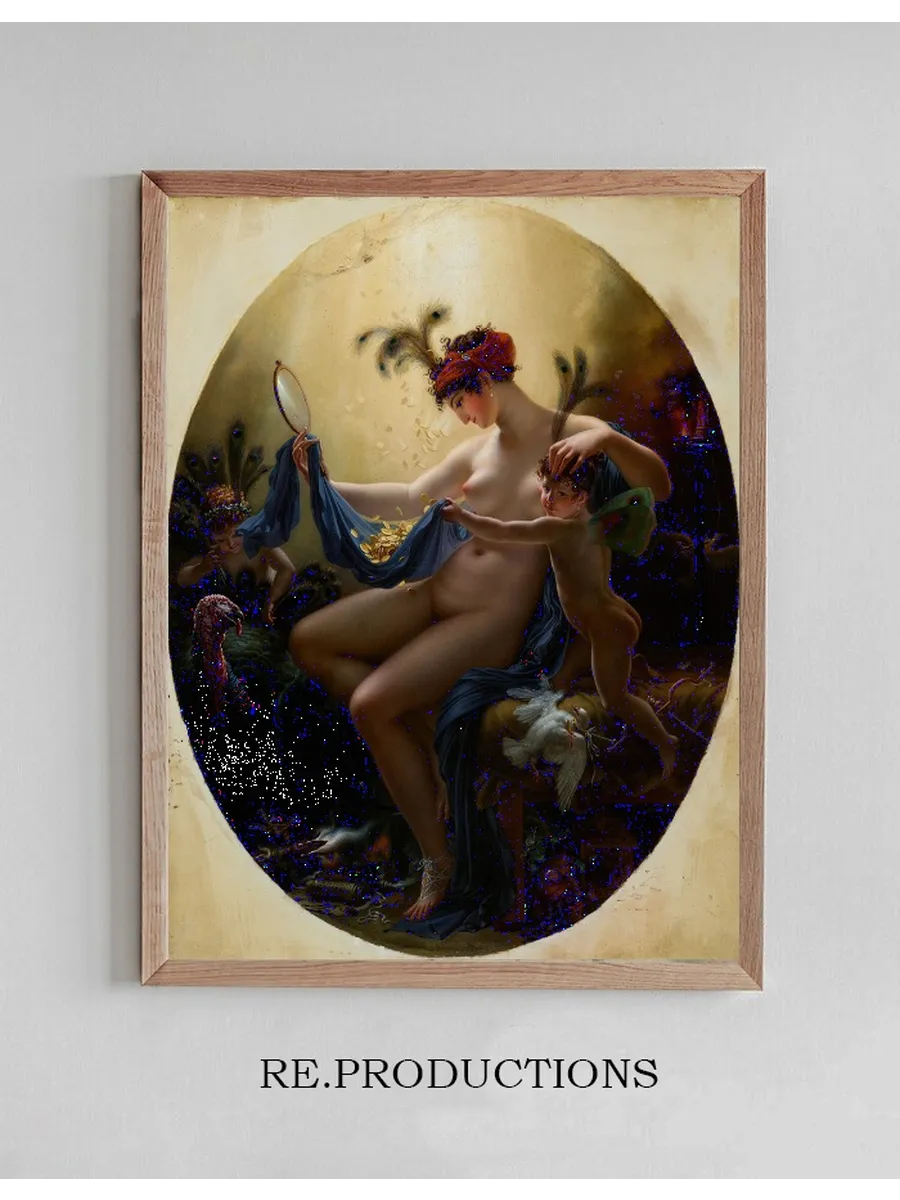 Portrait of Mlle. Lange As Danae