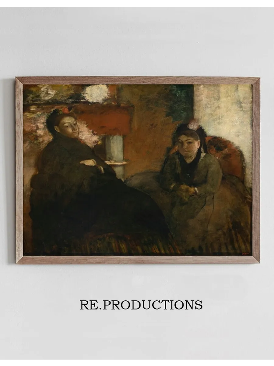Portrait of Mme. Lisle and Mme Loubens