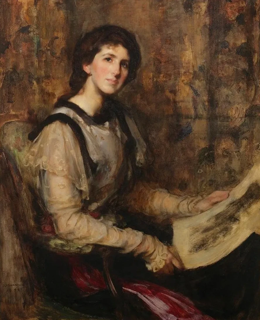 Portrait of Mrs Senior (n e Hammersley) (1864 - 1943)