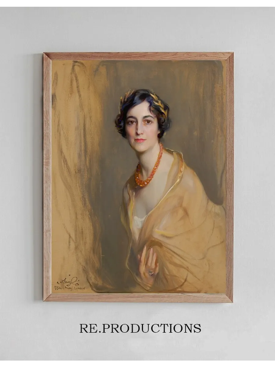 Portrait of Mrs William Wickham Hoffman, n e Katherine Miller