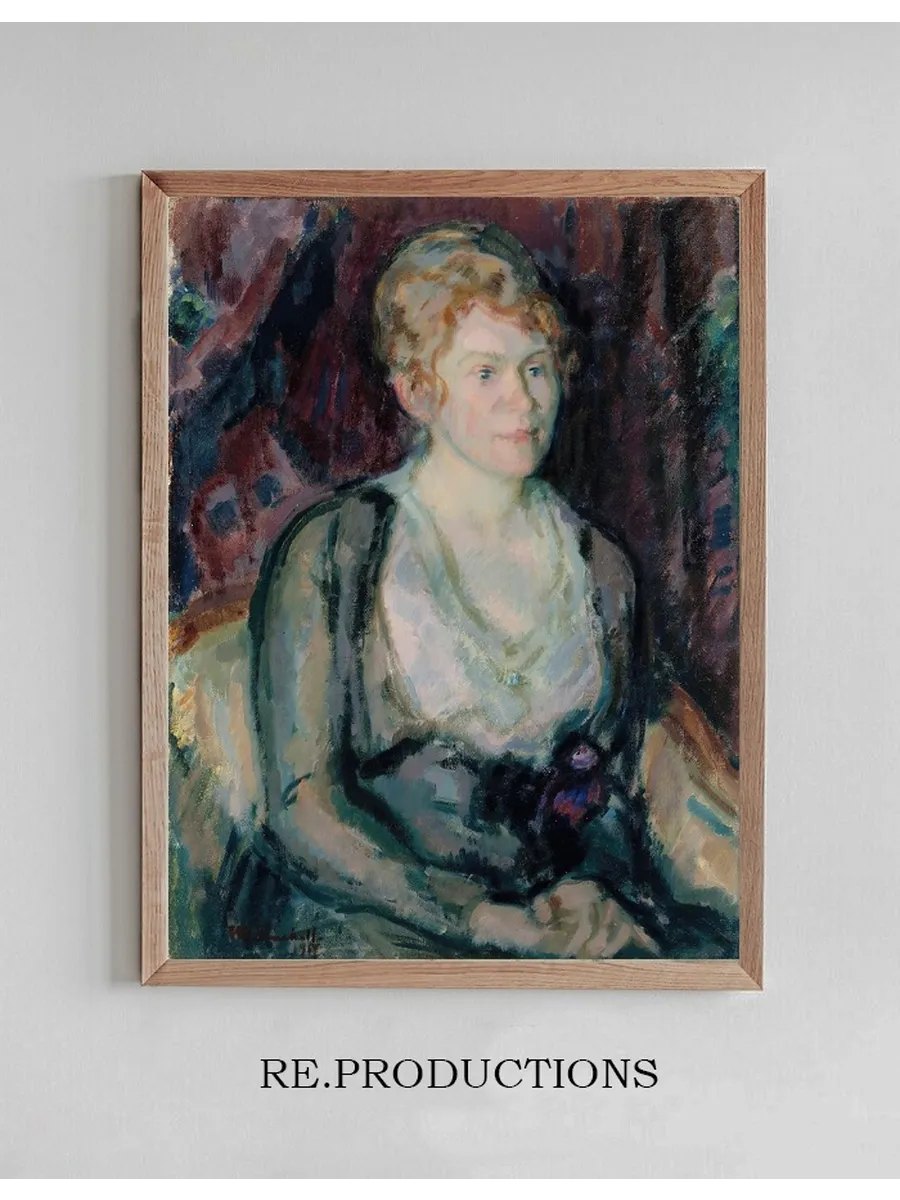 Portrait of Mrs. Agda Vil n