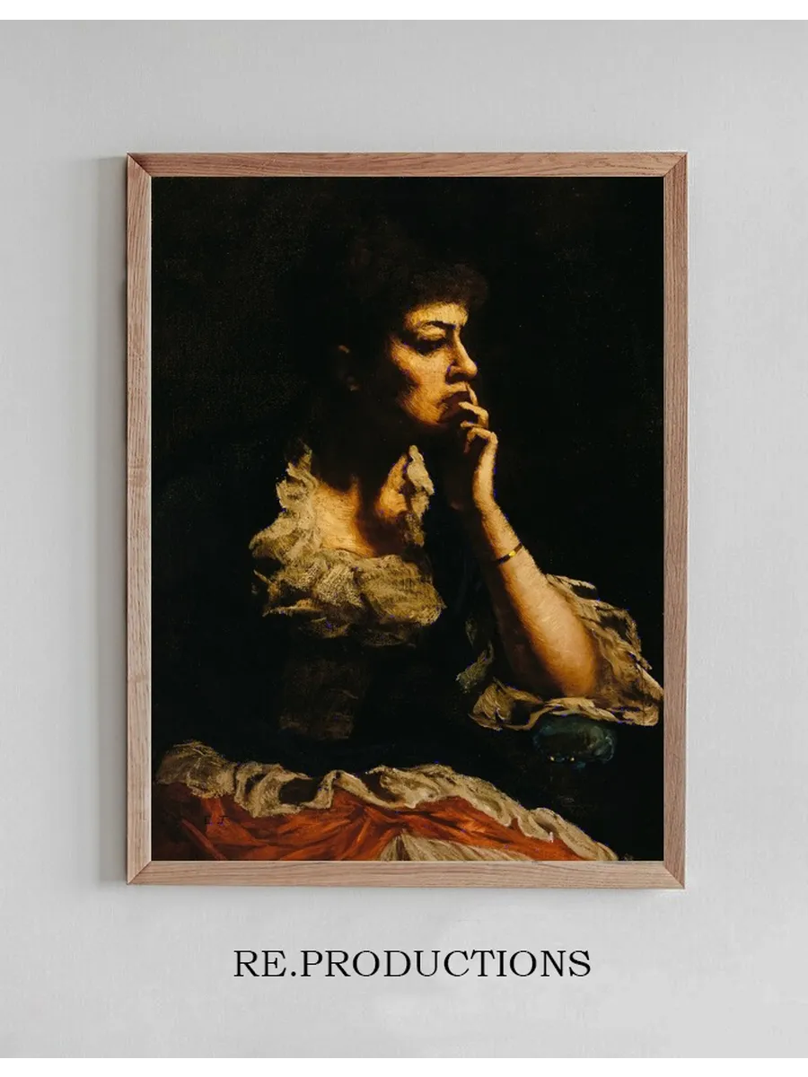 Portrait of Mrs. Eastman Johnson