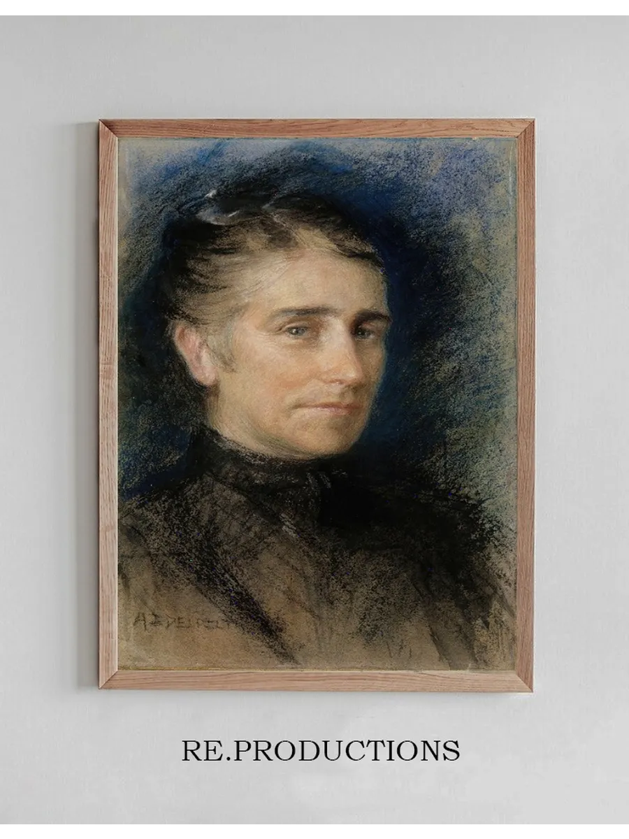 Portrait of Mrs. Emilie Krohn
