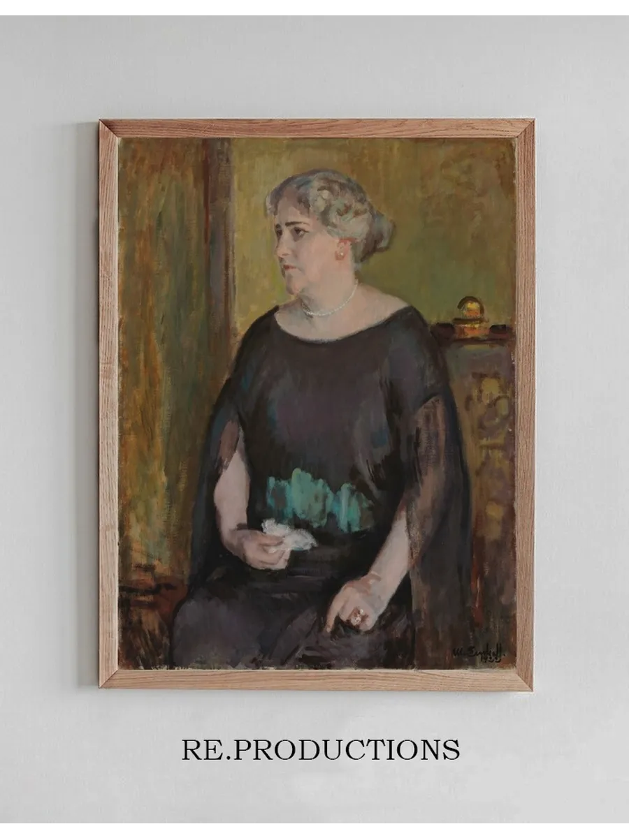 Portrait of Mrs. Lydia Keirkner