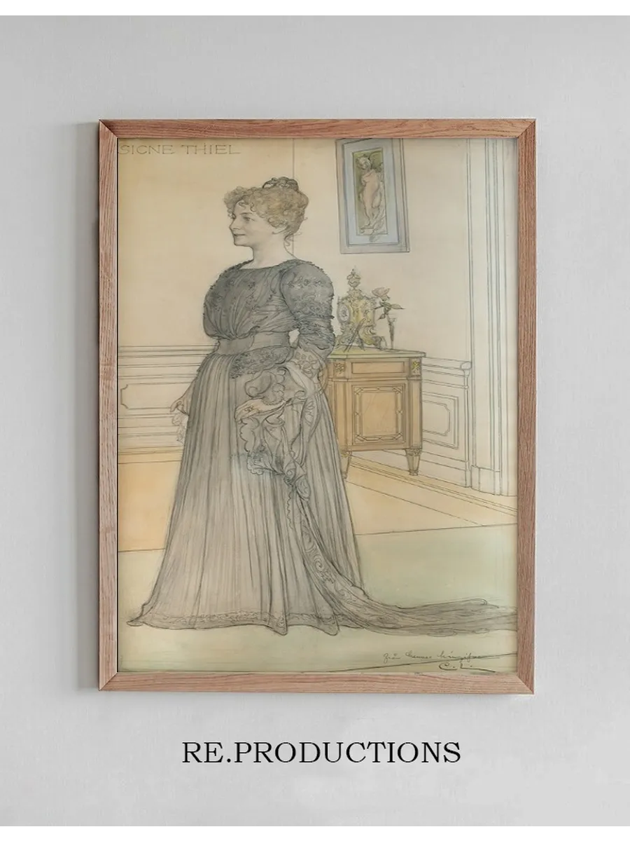 Portrait of Mrs. Signe Thiel