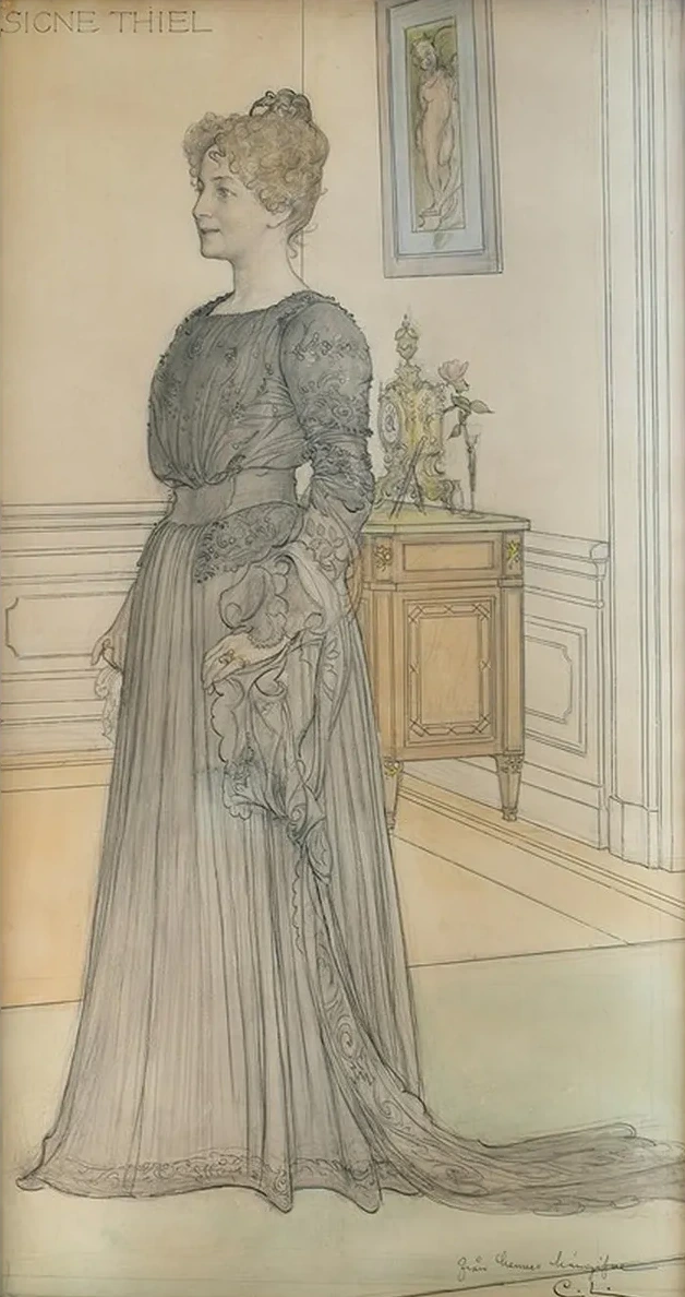 Portrait of Mrs. Signe Thiel