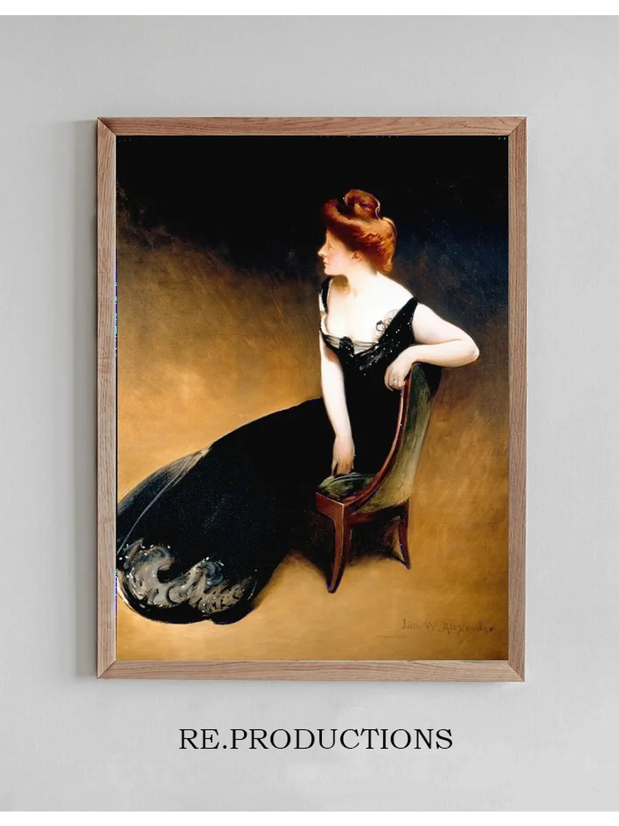 Portrait of Mrs. V, Mrs. Herman Duryea