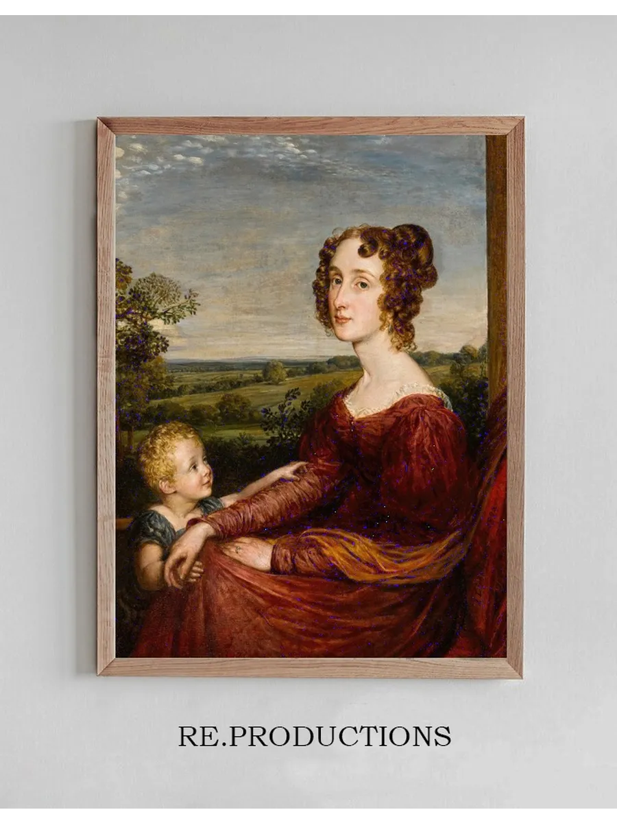 Portrait of Mrs. William Wilberforce and Child