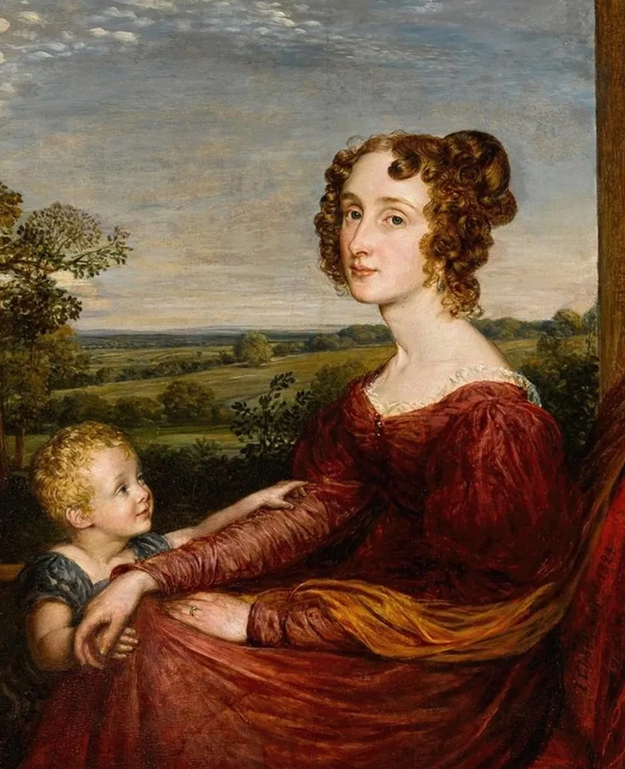 Portrait of Mrs. William Wilberforce and Child
