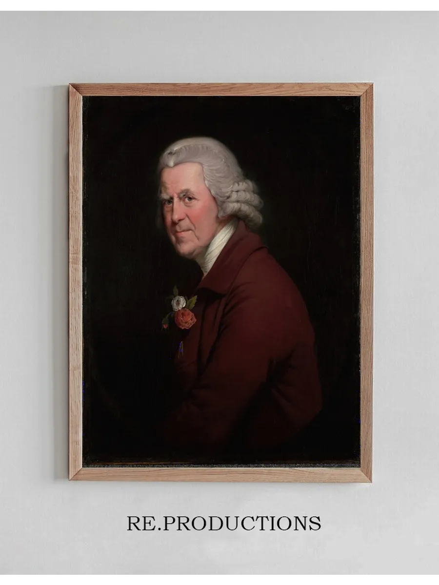 Portrait of Old John, Head Waiter at the King's Head Inn in Derby