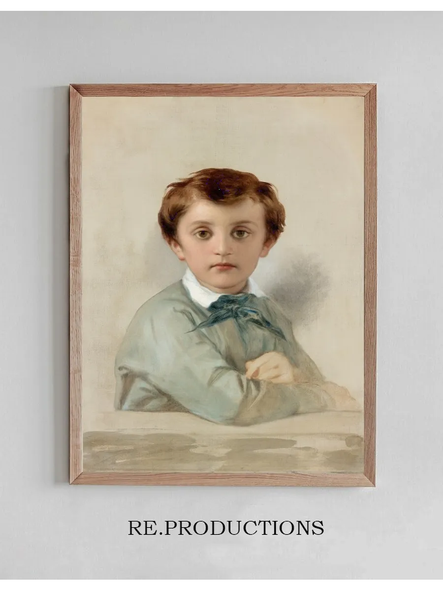 Portrait of Philippe - Gr goire Delaroche, the Artist's YoungerSon