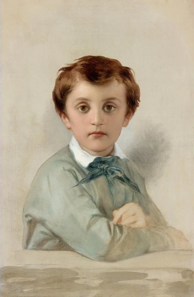 Portrait of Philippe - Gr goire Delaroche, the Artist's YoungerSon