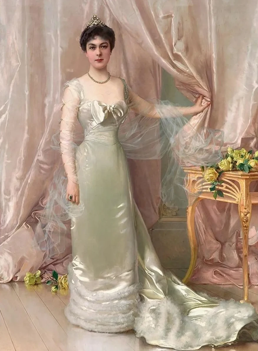 Portrait of Princess Evelyne Colonna di Stigliano