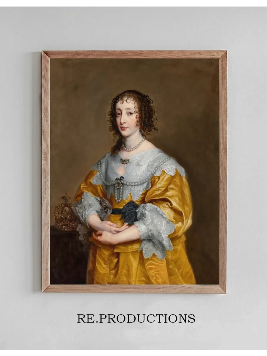 Portrait of Queen Henrietta Maria