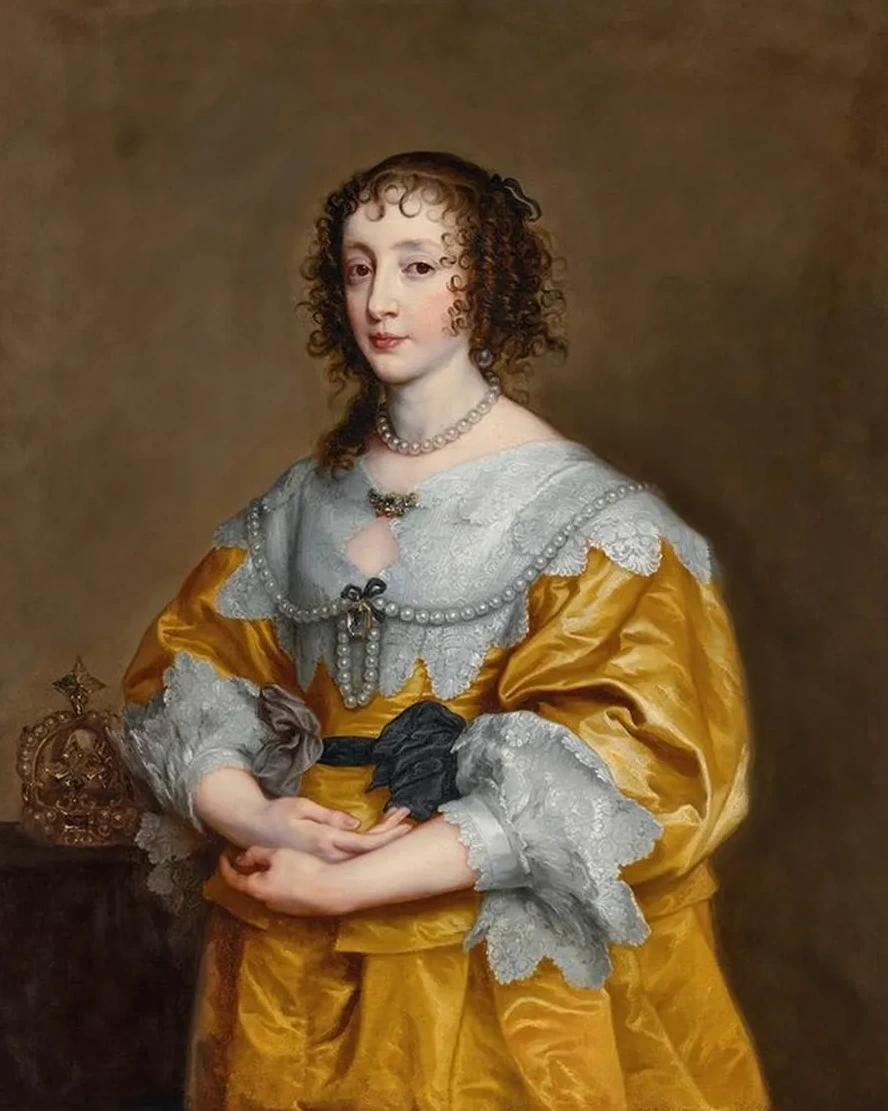 Portrait of Queen Henrietta Maria