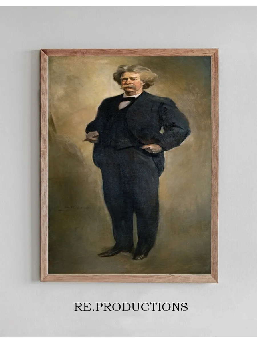 Portrait of Samuel L. Clemens (Mark Twain)