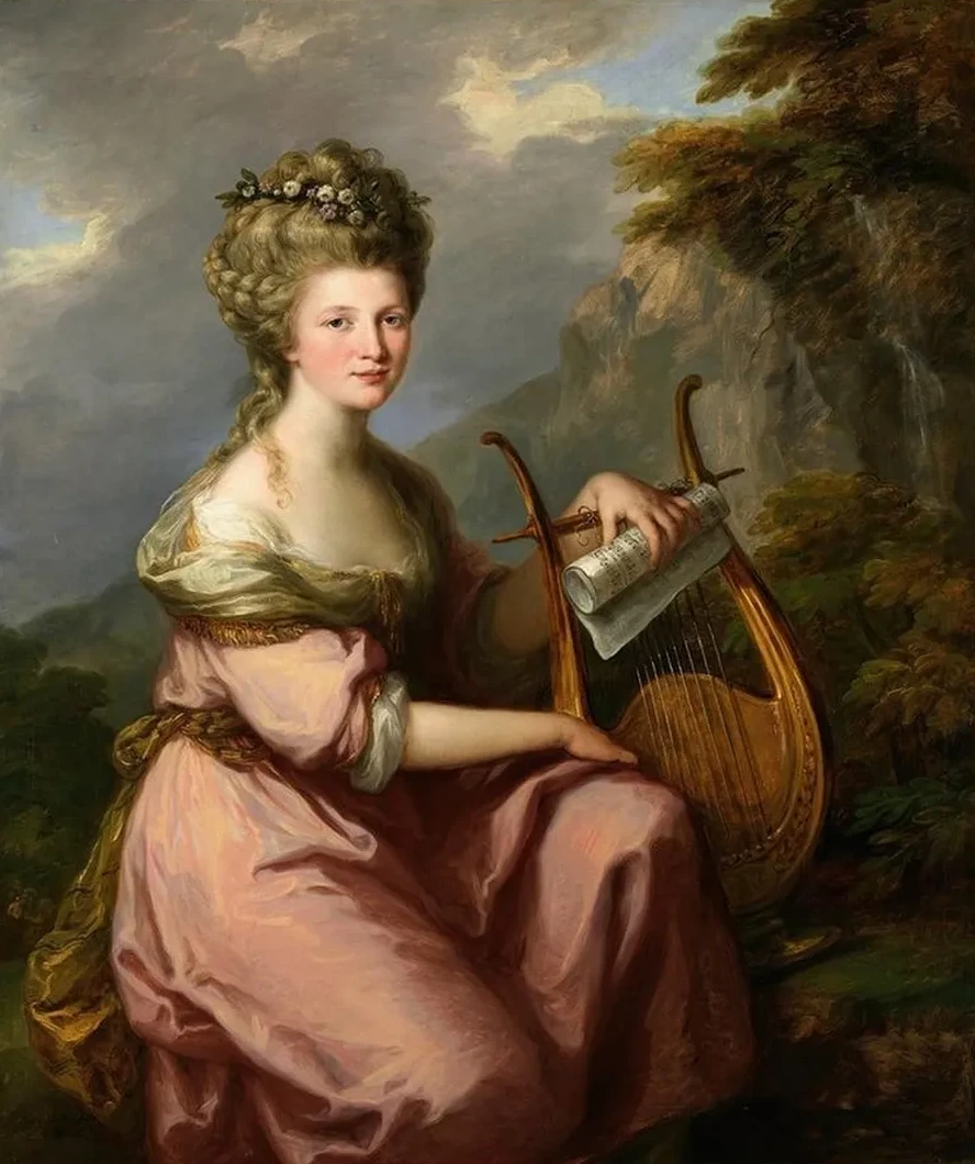 Portrait of Sarah Harrop (Mrs. Bates) as a Muse