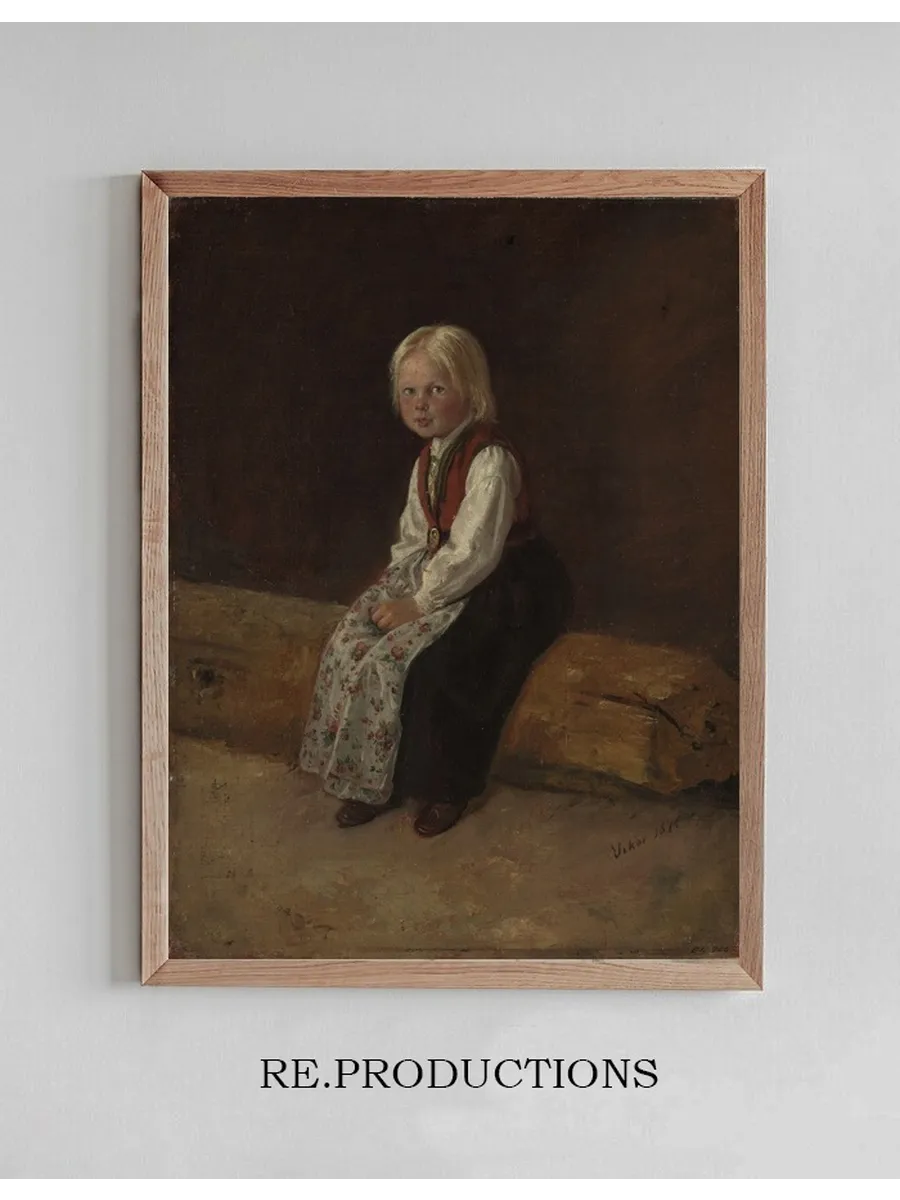 Portrait of Sella Larsdatter Vik r